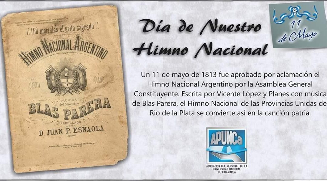 APUNCa, EN HOMENAJE A NUESTRO HIMNO NACIONAL.