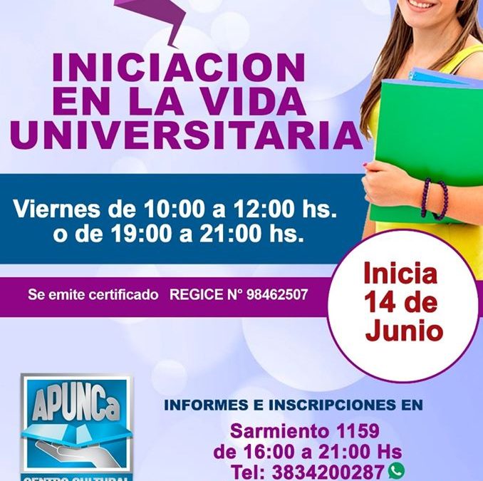 Iniciación en la vida Universitaria