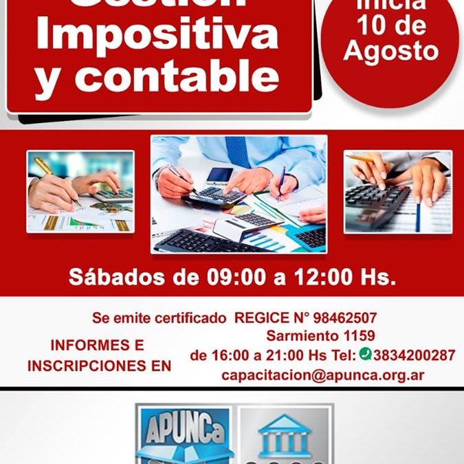 APUNCa, te capacita en forma continua y permanente. Te esperamos!!!