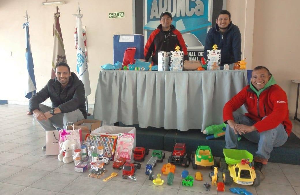 Recaudando Juguetes para donación