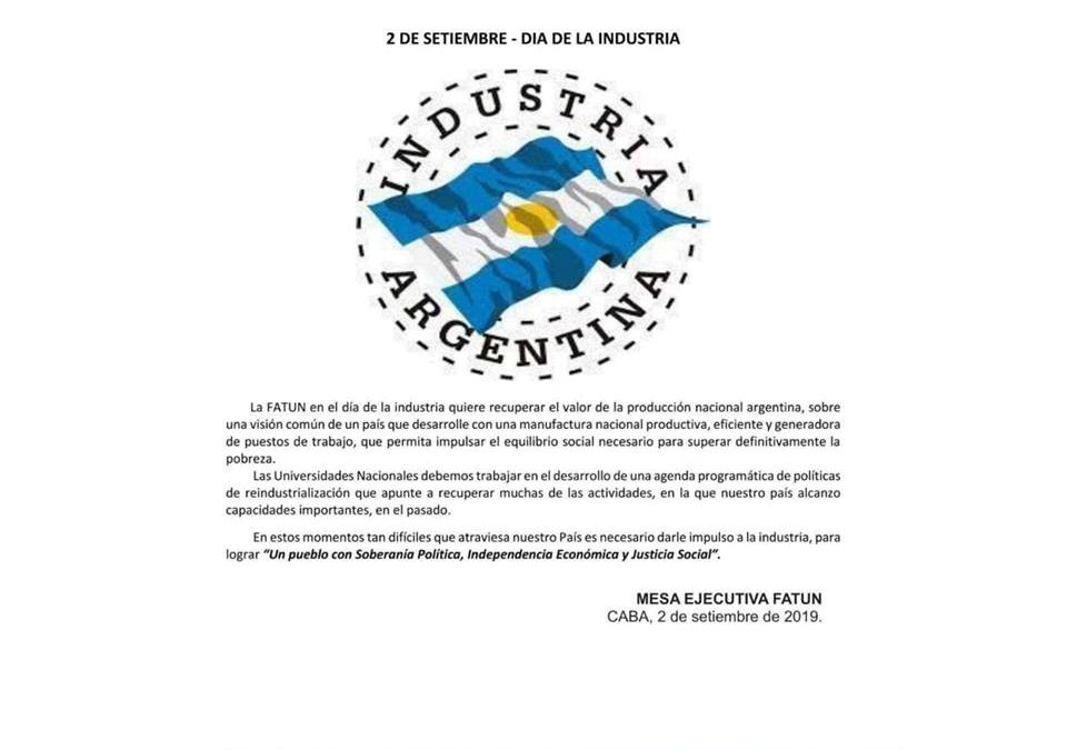 2 de Septiembre, día de la Industria