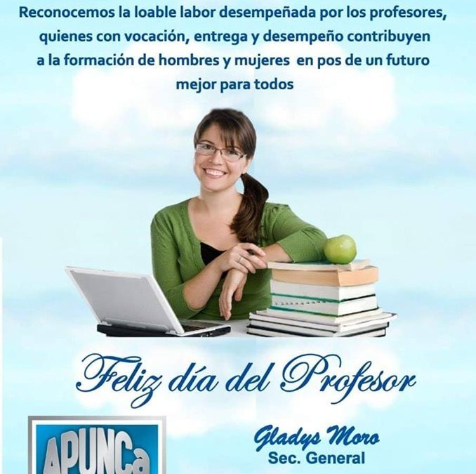 FELIZ DÍA DEL PROFESOR!!!!!