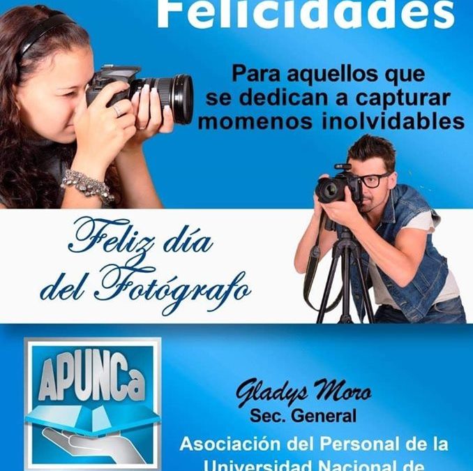 FELIZ DÍA A TODOS LOS FOTOGRAFOS !!!!