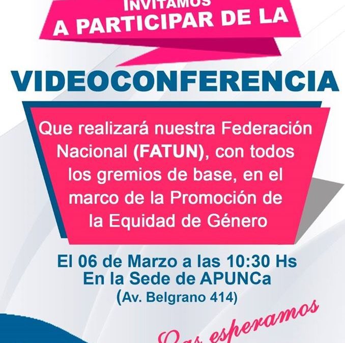 Videoconferencia de FATUN