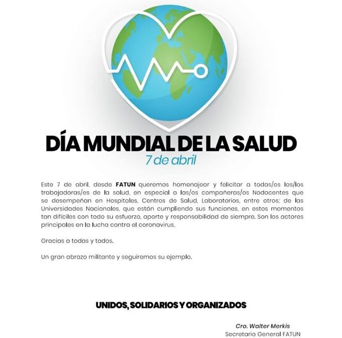 FATUN EN EL DÍA MUNDIAL DE LA SALUD