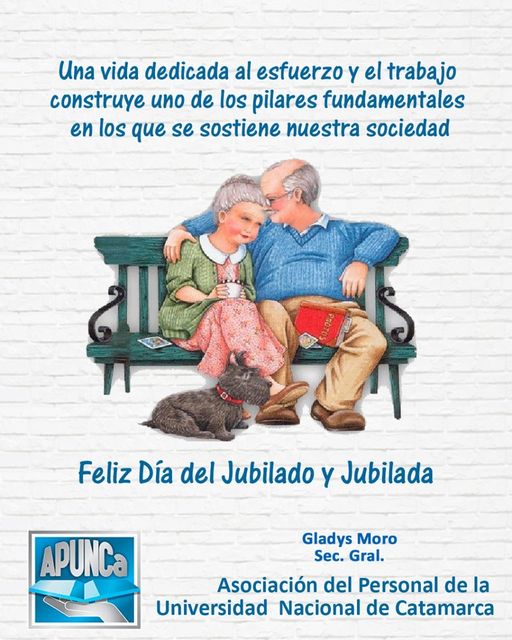 Feliz Día del Jubilado y la Jubilada!!!