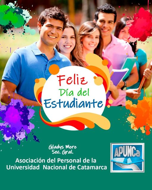 FELIZ DÍA DEL ESTUDIANTE!!!!!