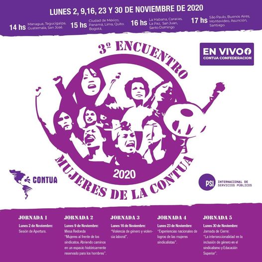 3° ENCUENTRO DE MUJERES DE LA CONTUA Están todos y todas invitadas !!!!!