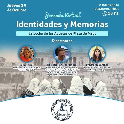 IDENTIDADES Y MEMORIAS  La lucha de las Abuelas de Plaza de Mayo