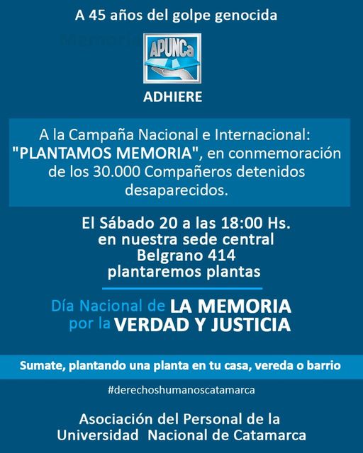 Plantamos Memoria