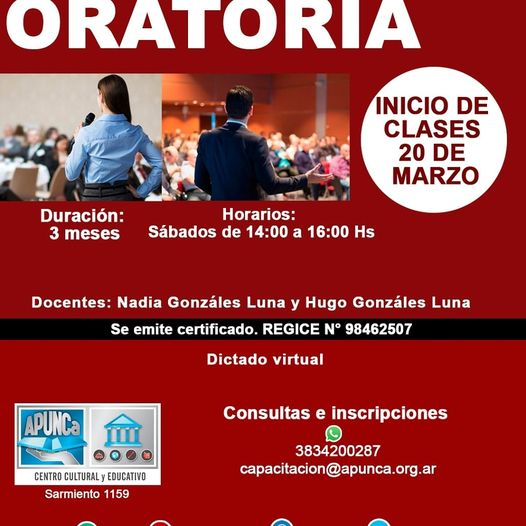 NUEVA FECHA DE INICIO SABADO 10 DE ABRIL, INSCRIPCIONES ABIERTAS A PEDIDO DE LOS INTERESADOS!!!!!