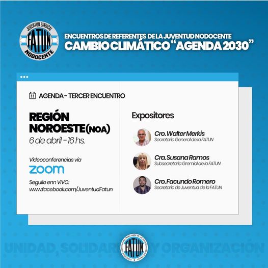 Cambio climático «Agenda 2030»